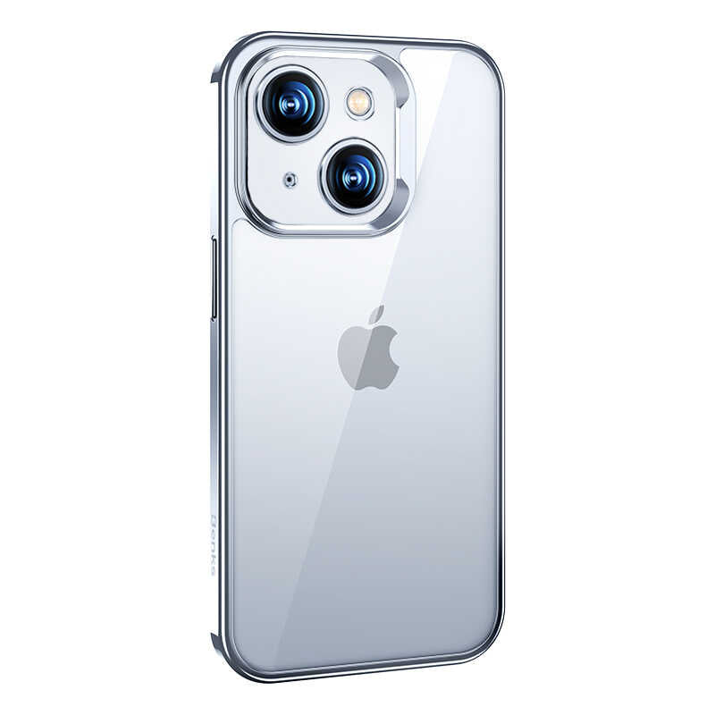 Benks Electroplating iPhone 14 Plus Ekran Koruyucu Hediyeli TPU Telefon Kılıfı - 1 Benks Electroplating iPhone 14 Plus Ekran Koruyucu Hediyeli TPU Telefon Kılıfı - 1